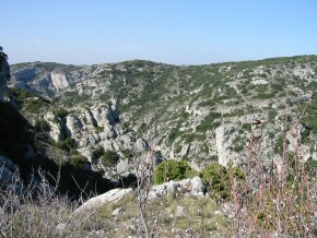 Landschaft am Lub�ron