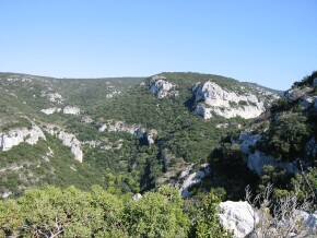 Landschaft am Lub�ron